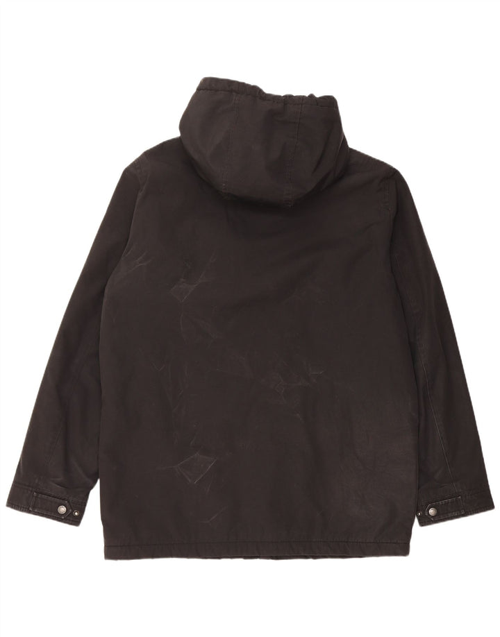 Ανδρικό μπουφάν με κουκούλα Levi's Windbreaker UK 38 Medium Black Polyester