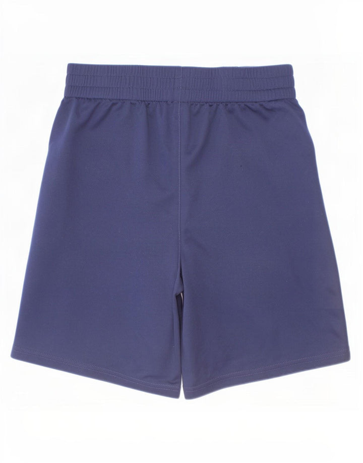 Γραφικά αθλητικά σορτς Adidas Boys 10-11 ετών Medium Navy Blue Polyester