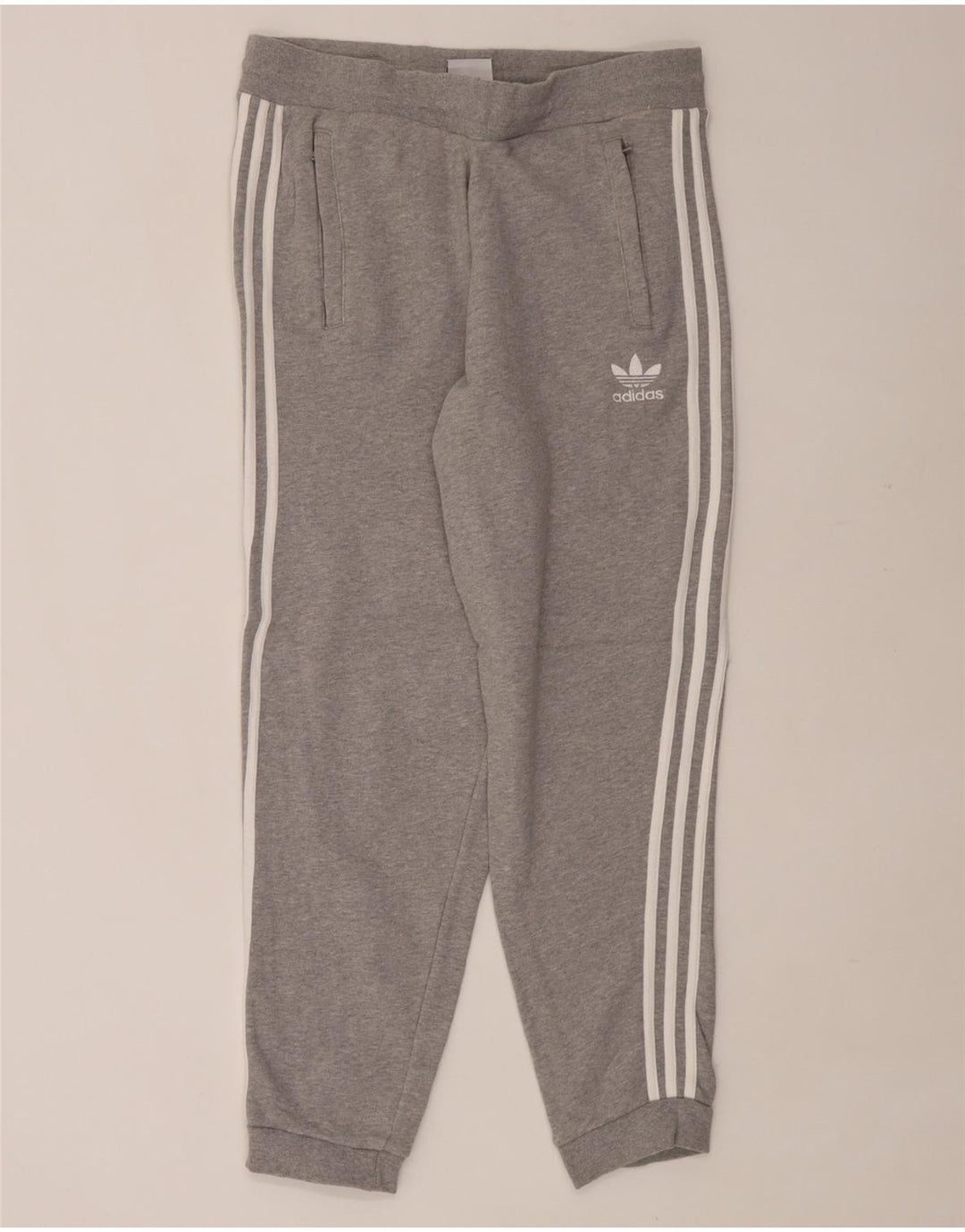 Ανδρική φόρμα ADIDAS Παντελόνι Joggers Μεγάλο Γκρι Βαμβακερό