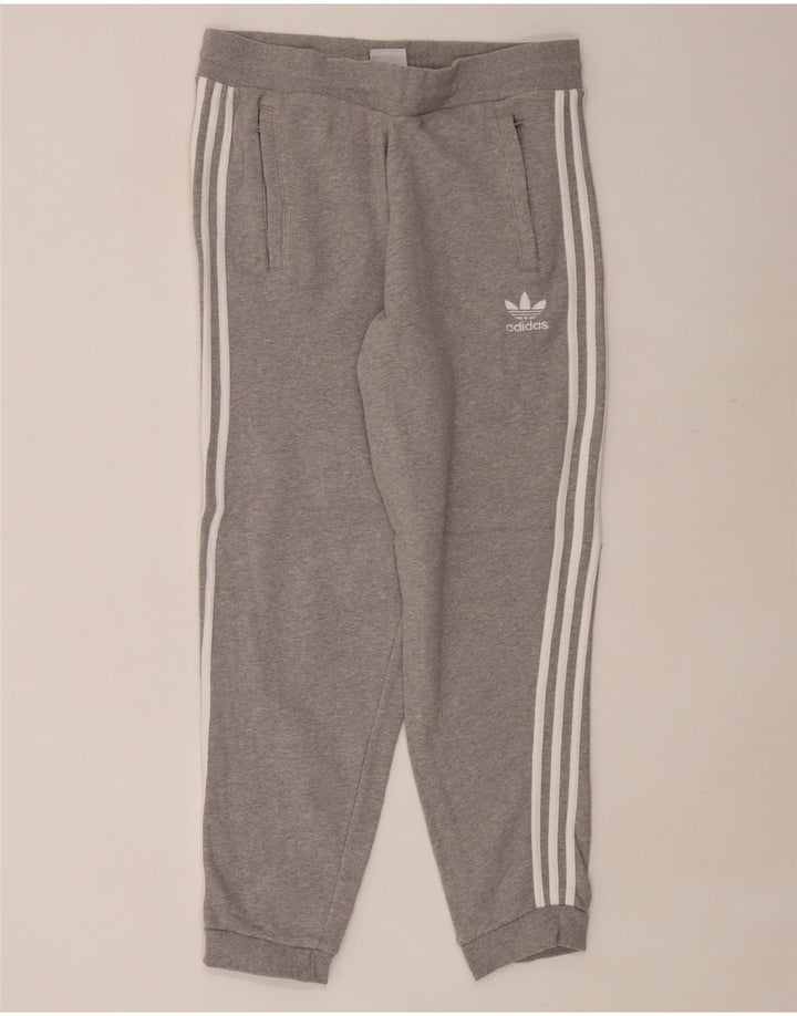 Ανδρική φόρμα ADIDAS Παντελόνι Joggers Μεγάλο Γκρι Βαμβακερό