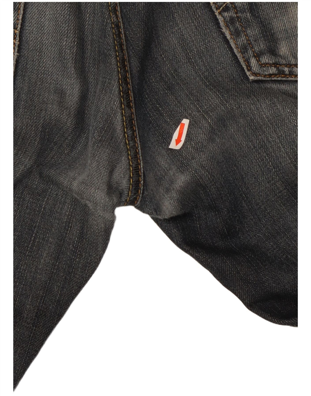 Levi's Womens 511 Slim Jeans W34 L34 Navy Blue Cotton