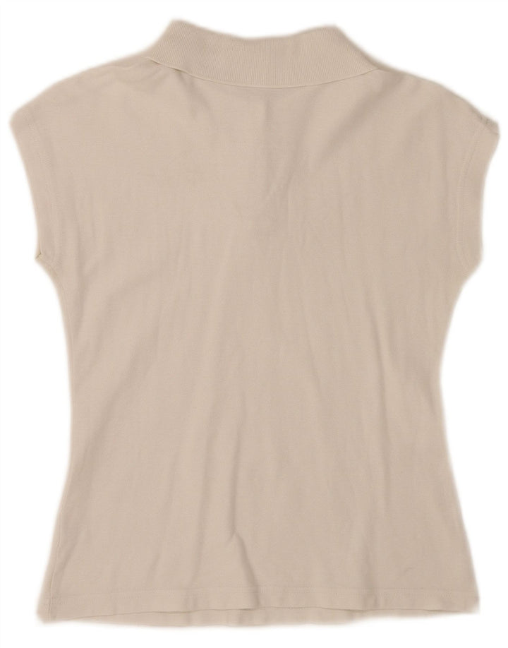 Fila Γυναικείο αμάνικο μπλουζάκι πόλο IT 42 Medium White