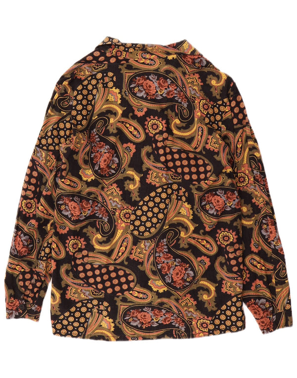 Vintage Γυναικείο Πουκάμισο Μπλούζα IT 44 Medium Πολύχρωμο Paisley