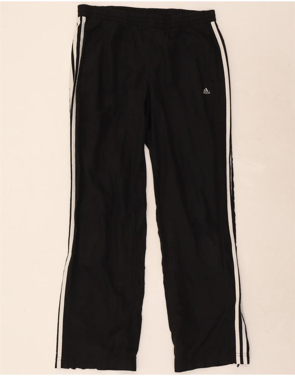 Γυναικεία αθλητική φόρμα Adidas Παντελόνι UK 14 Μεσαίο Μαύρο Πολυεστέρα