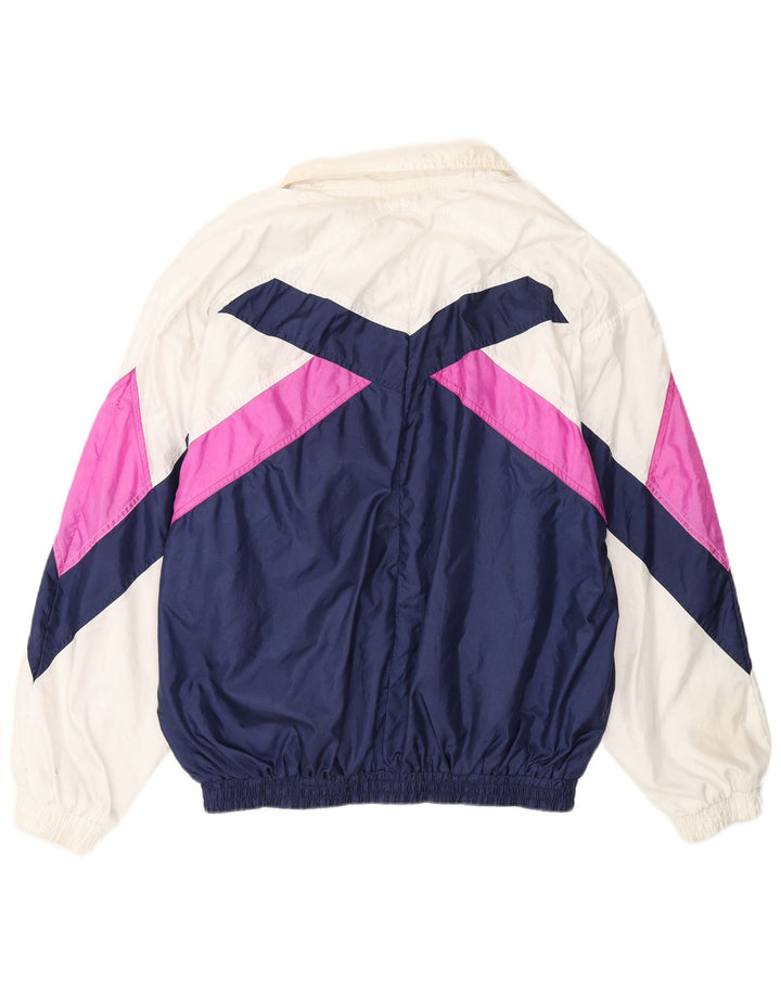 Ανδρική φόρμα Vintage Top Jacket Μεγάλο πολύχρωμο Colourblock Πολυαμίδιο