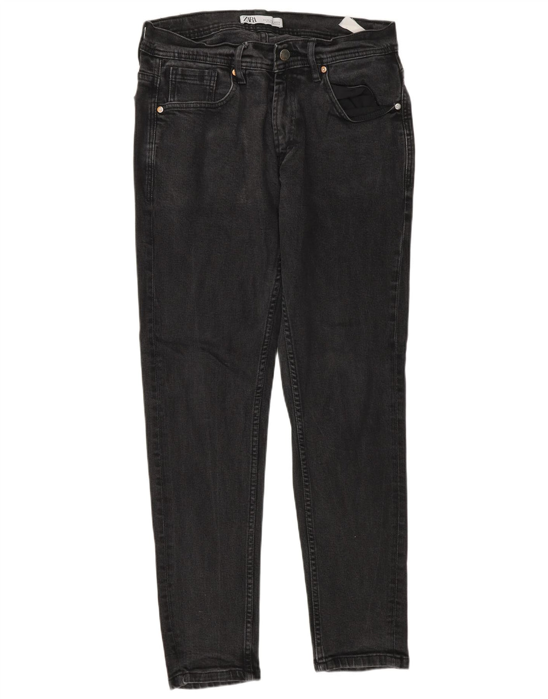 Zara Ανδρικό Slim Jeans EU 44 Large W34 L30 Γκρι βαμβακερό