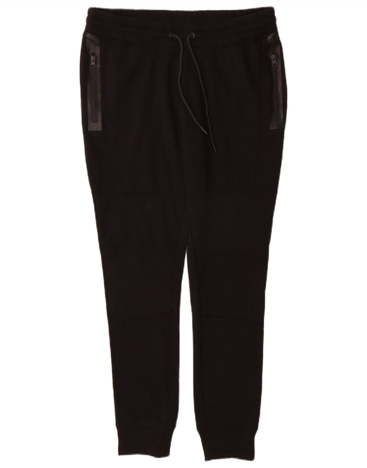 Jack & Jones Ανδρική αθλητική φόρμα παντελόνι Joggers μεγάλο μαύρο πολυεστέρα