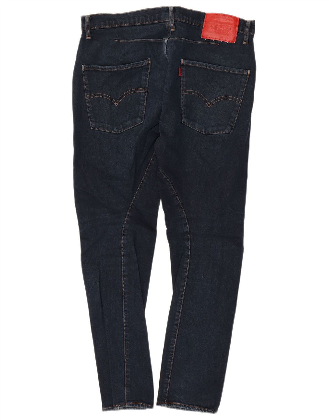 LEVI'S Ανδρικό Μπανάνα Skinny Jeans W33 L32 Navy Blue Cotton