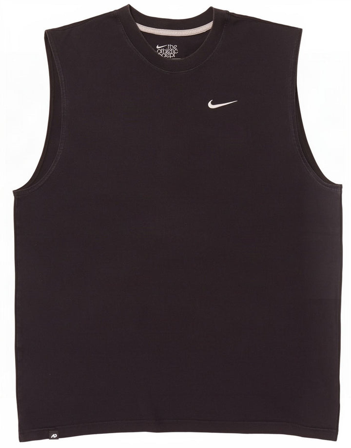 Ανδρικό φανελάκι Nike Regular Fit Top XL Μαύρο