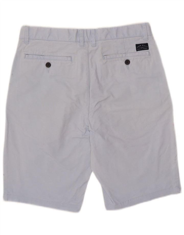 Ανδρικό σορτς Chino JACK WILLS W32 Μεσαίο μπλε βαμβακερό