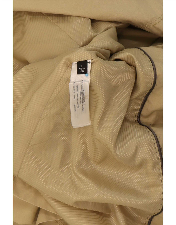 Massimo Dutti Γυναικεία καμπαρντίνα UK 14 Μεγάλο Μπεζ βαμβακερό