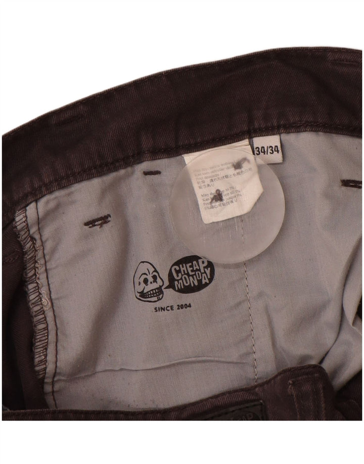 CHEAP MONDAY Ανδρικό ίσιο παντελόνι Chino W34 L32 Μαύρο