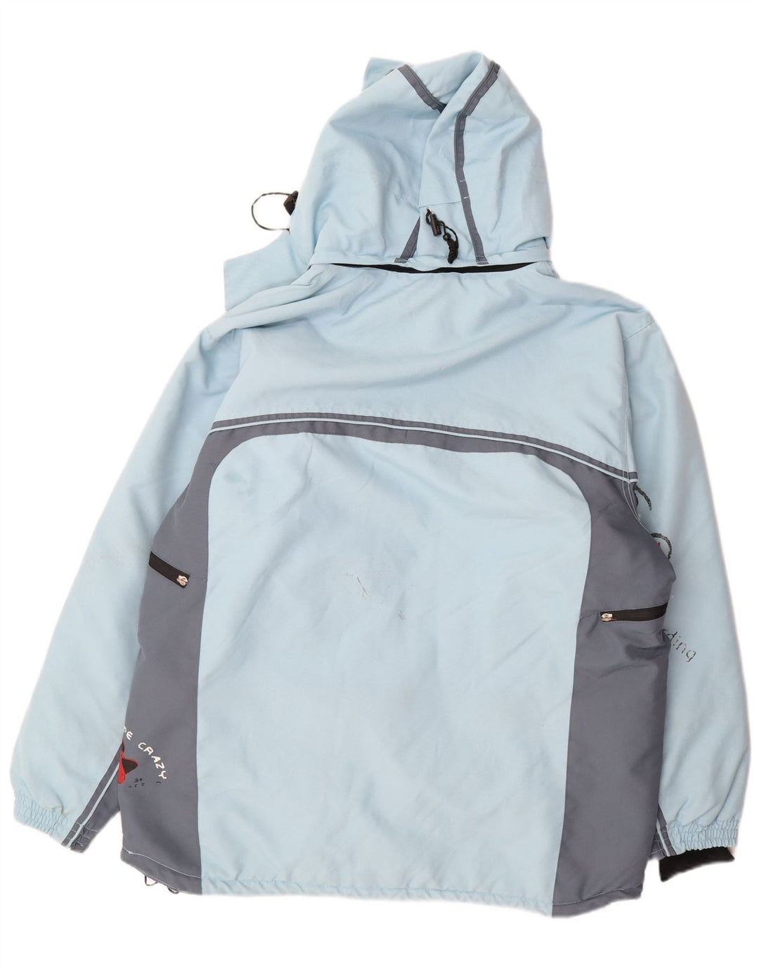 Brugi Ανδρικό μπουφάν σκι με κουκούλα IT 50 Large Blue Colourblock Polyester