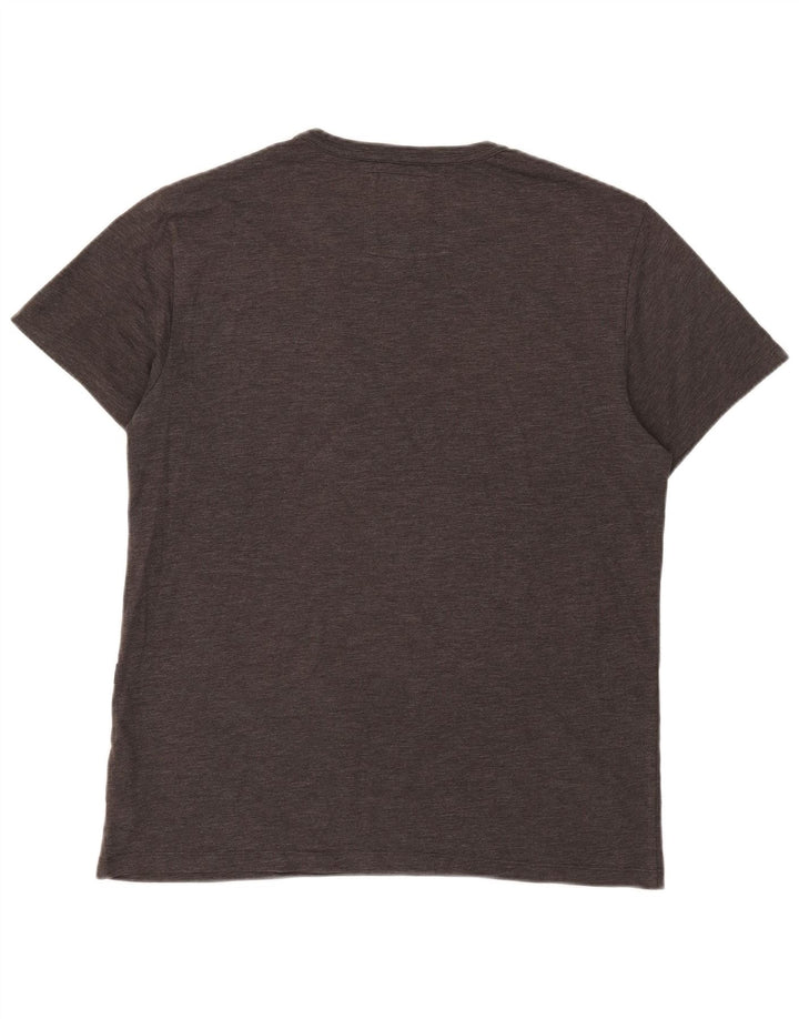 G-Star Ανδρικό T-Shirt με κανονική εφαρμογή Τοπ μεγάλο γκρι βαμβακερό