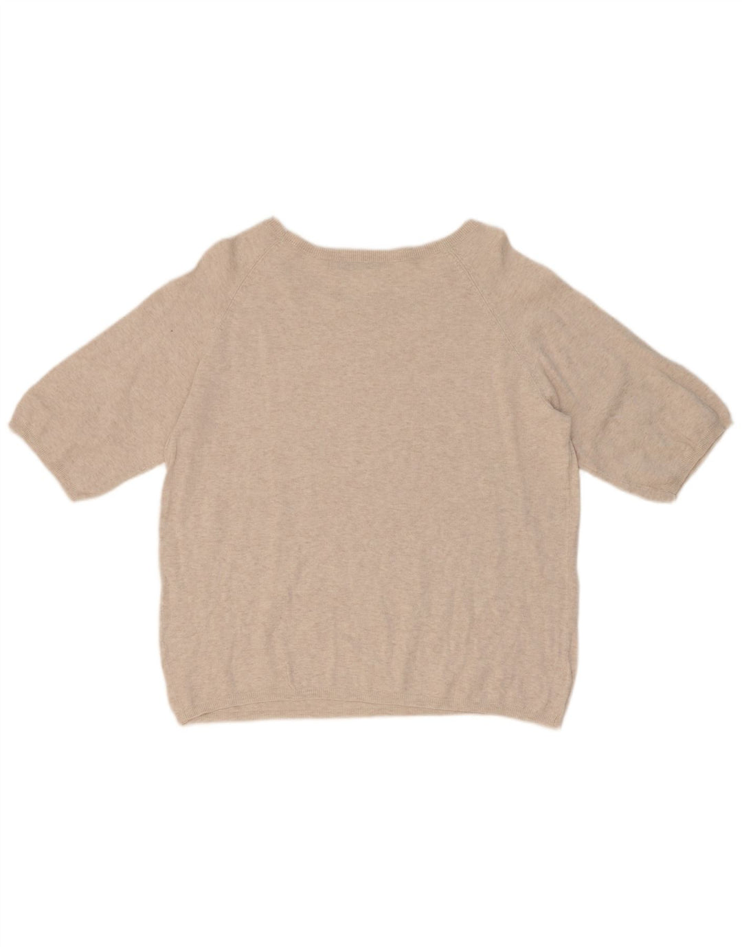 Zara Γυναικεία Μπλούζα Oversized Top UK 10 Small Beige