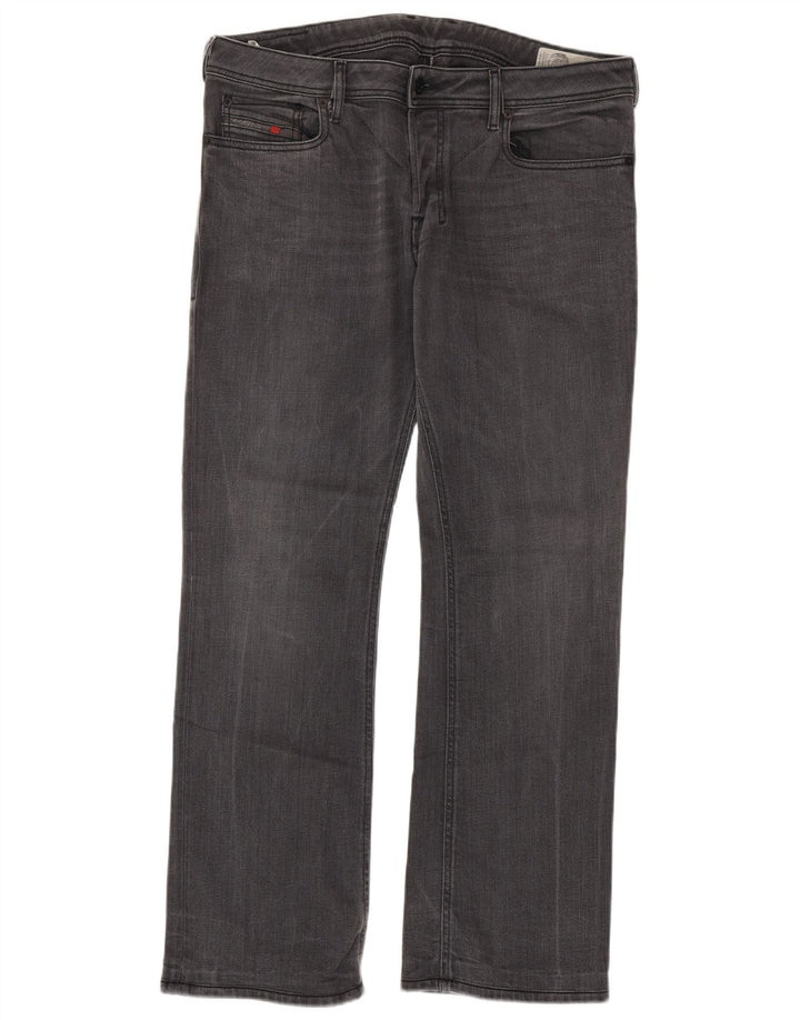 Ανδρικό τζιν Diesel Zatiny Regular Bootcut W34 L32 Γκρι βαμβακερό