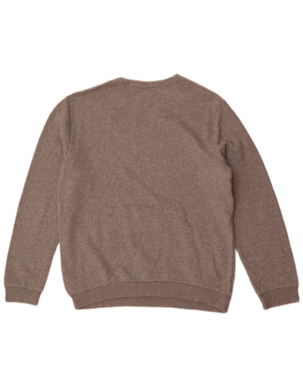 Ανδρικό κλασικό γραφικό φούτερ Reebok Jumper Medium Grey Colourblock