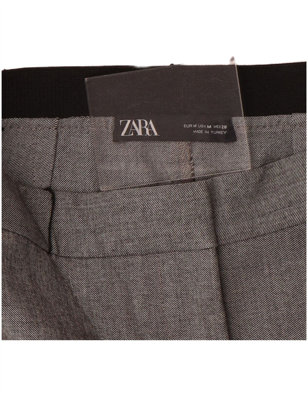 Zara Γυναικείο Slim Suit Παντελόνι Μεσαίο W28 L28 Γκρι