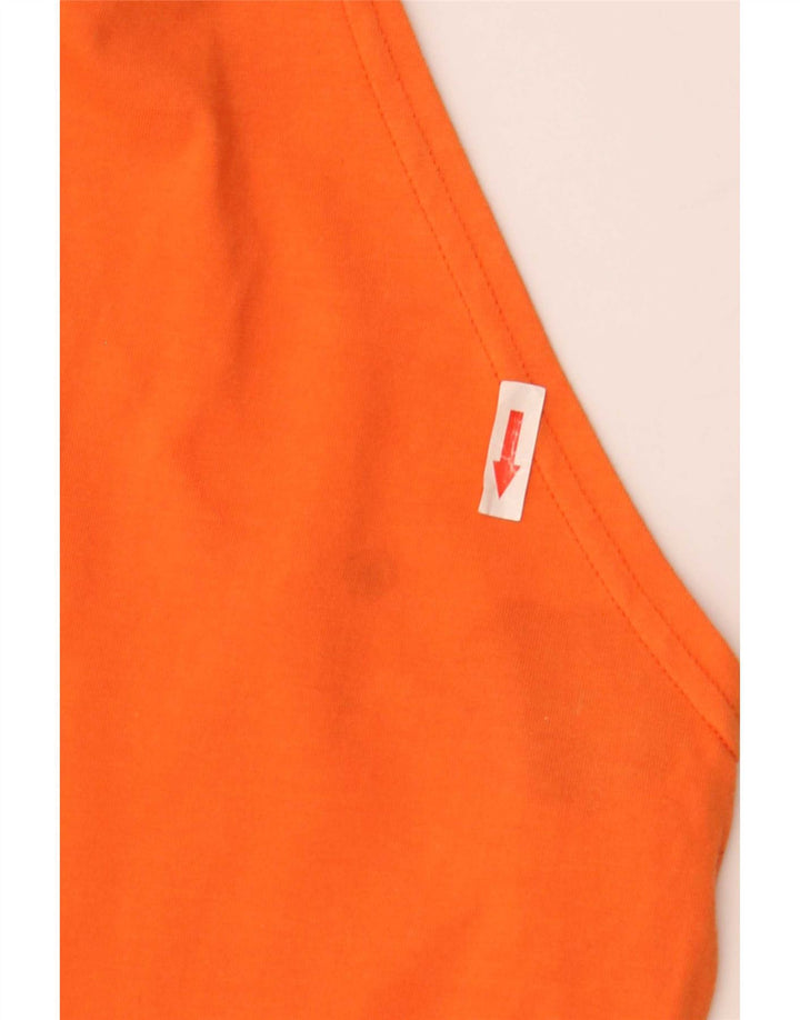 Vintage γυναικείο κορμάκι UK 8 Small Orange