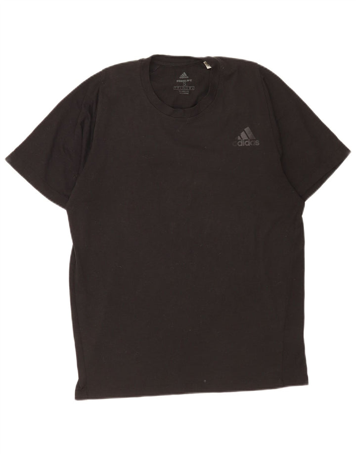 Adidas Ανδρικό T-Shirt Climalite Top Small Black Polyester