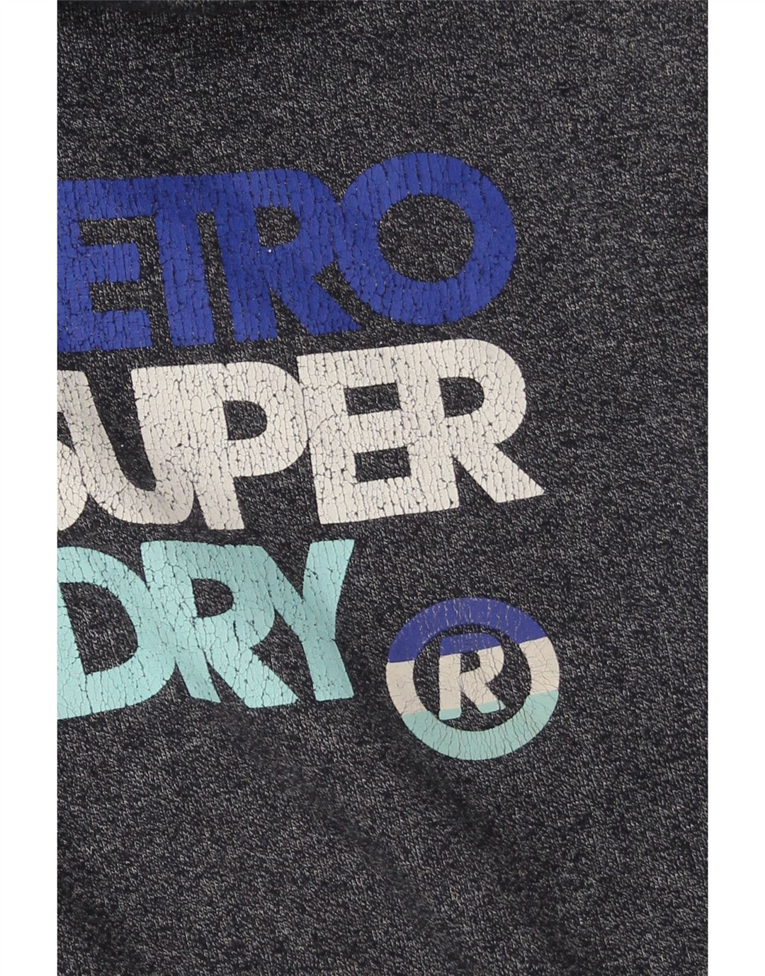 Ανδρικό πουλόβερ με κουκούλα με φερμουάρ SUPERDRY Μεσαίο μπλε βαμβακερό