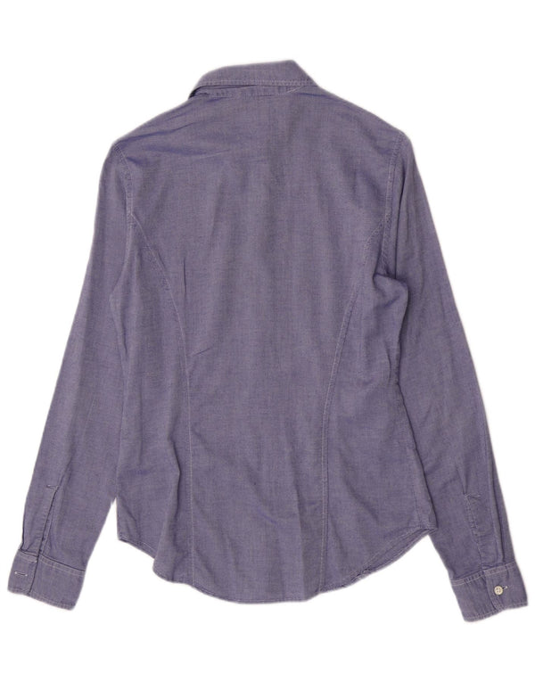 Max & Co. Γυναικείο Πουκάμισο UK 12 Medium Blue Cotton