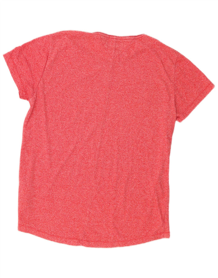 Tommy Hilfiger γυναικείο T-Shirt τοπ 14 μεσαίου ροζ πολυεστέρα