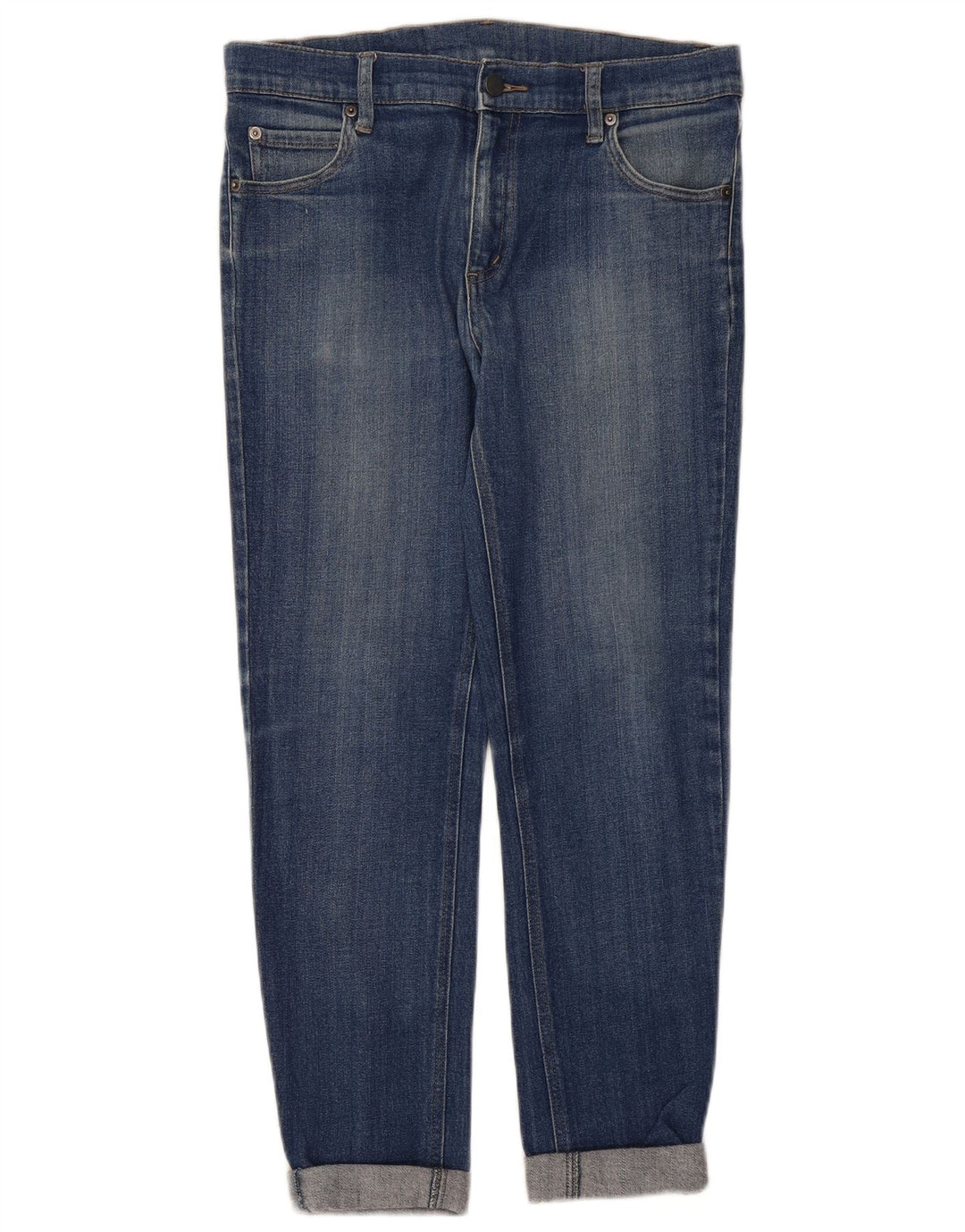 Φτηνό Monday Womens Slim Jeans W31 L29 Blue Cotton