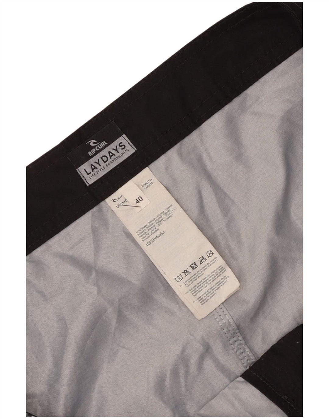 Ανδρικό σορτς κολύμβησης Rip Curl XL Μαύρο Colourblock Πολυεστέρας