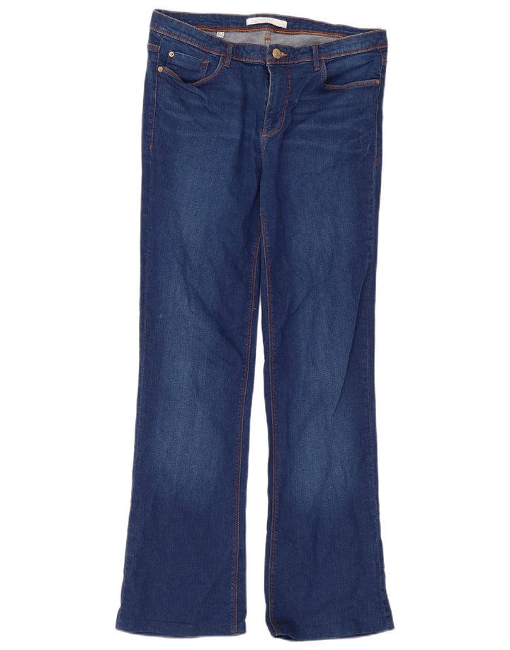 Zara Γυναικείο Τζιν μποτάκι EU 42 Μεγάλο W32 L31 Μπλε