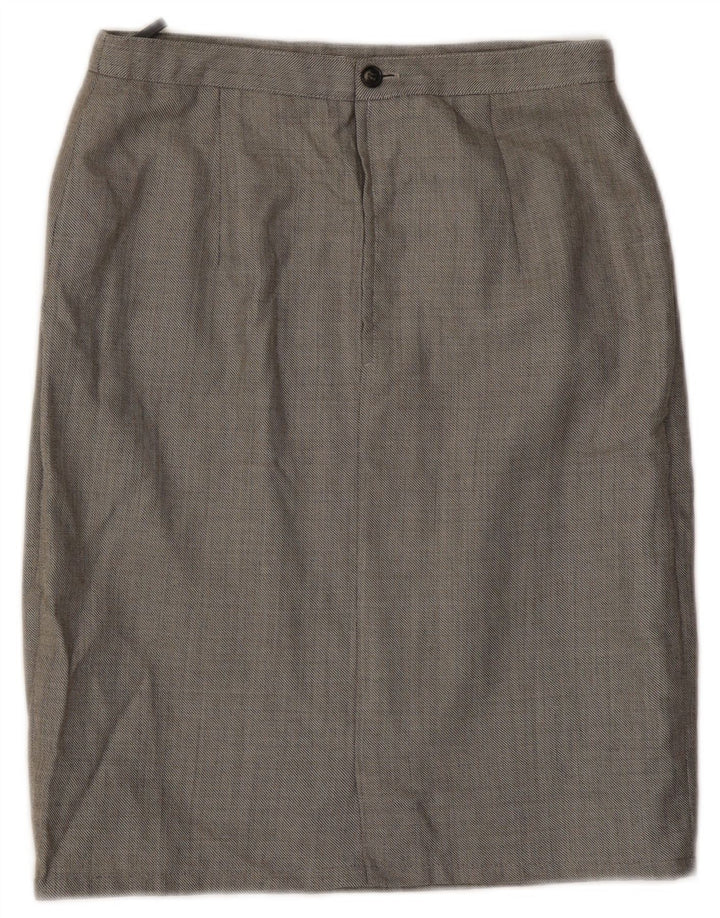 Luisa Spagnoli Γυναικεία Pencil Φούστα IT 44 Medium W28 Γκρι
