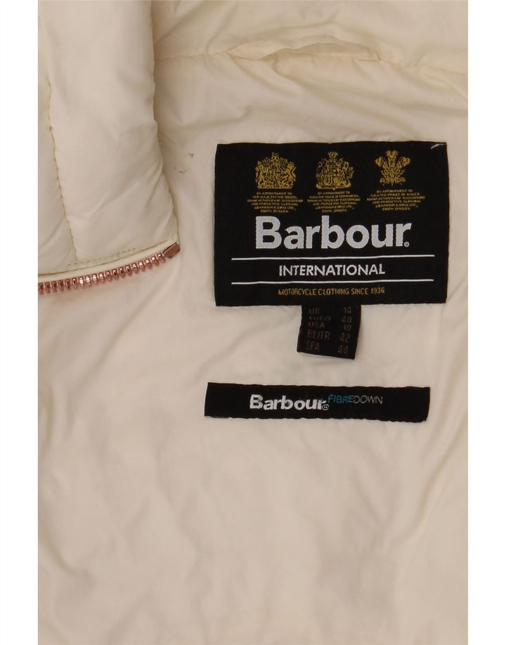 Barbour Γυναικείο παλτό UK 14 Large White Synthetic