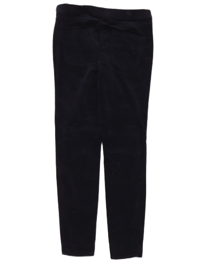 Γυναικείο βελούδινο κολάν White Stuff UK 14 Large Navy Blue από βαμβάκι