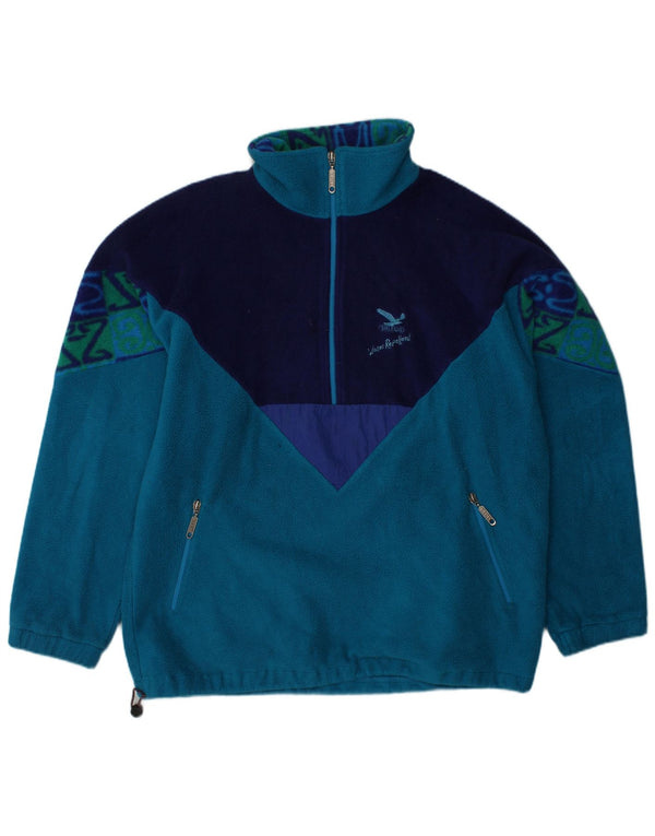 SALEWA Ανδρικό φερμουάρ Polartec Fleece Jumper XL Μπλε πολυεστέρας