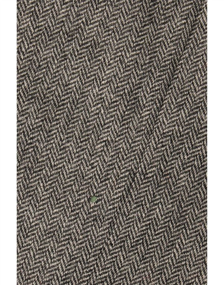 H.MOSER Ανδρικό σακάκι μπλέιζερ με 3 κουμπιά EU 54 2XL Γκρι μαλλί ψαροκόκαλο