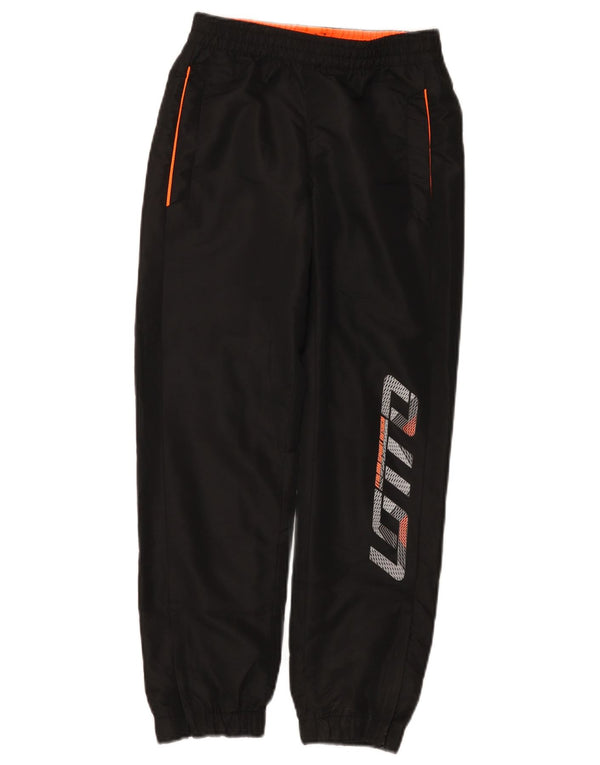 Lotto Boys Graphic αθλητική φόρμα παντελόνι Joggers 9-10 ετών Small Black