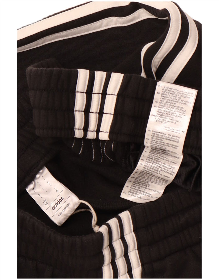 Ανδρική αθλητική φόρμα Adidas Παντελόνι Joggers μεγάλο μαύρο βαμβακερό