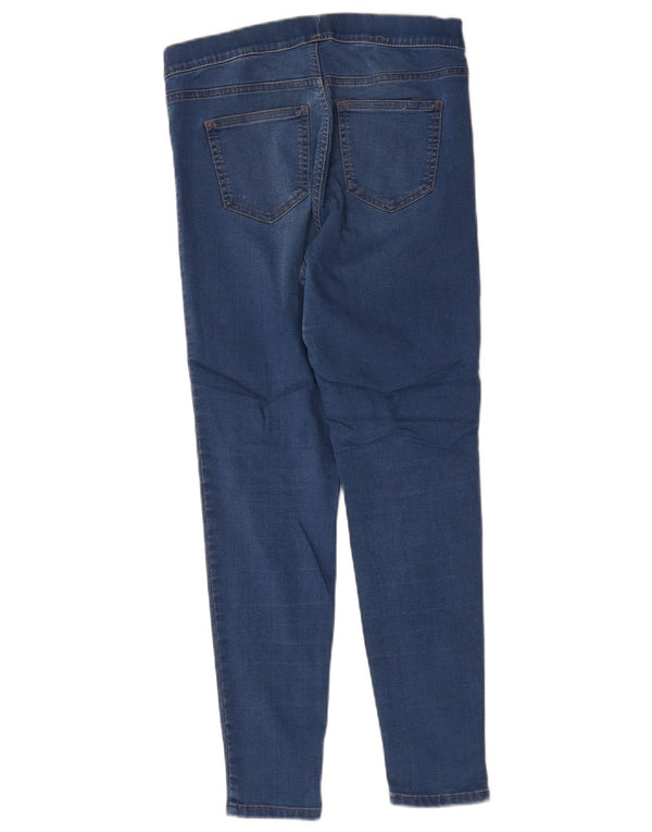 Marks & Spencer Γυναικεία Jegging Τζιν UK 10 Small W28 L27 Blue Cotton