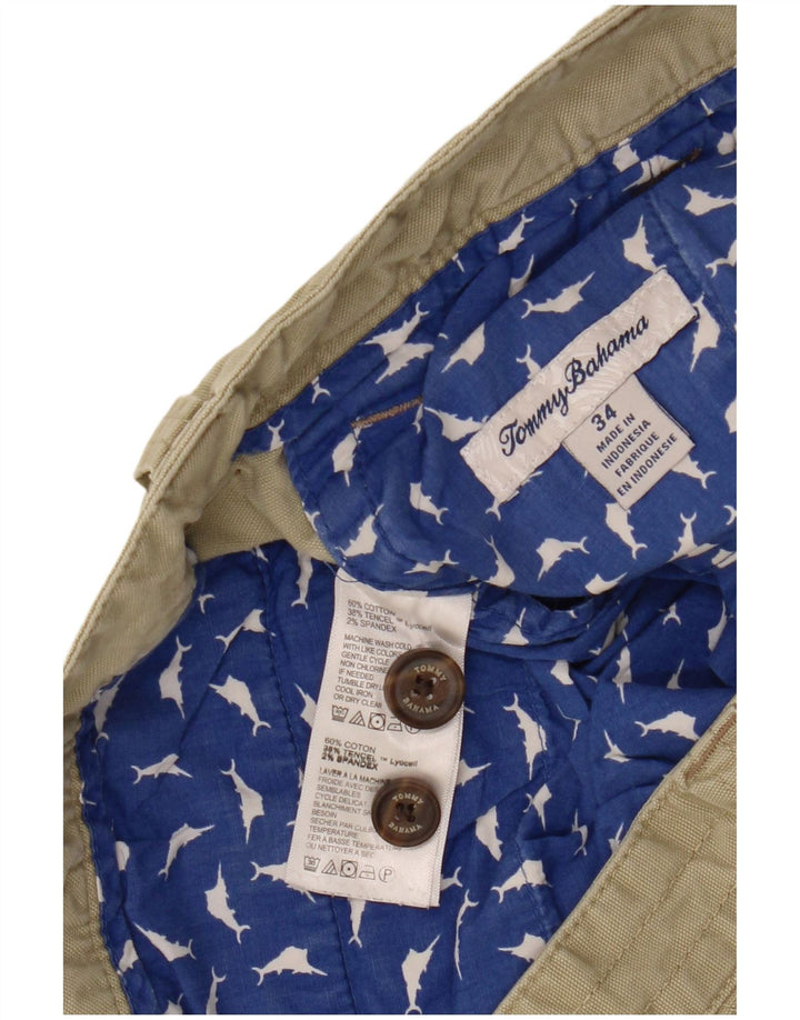 Ανδρικό σορτς Cargo TOMMY BAHAMA W34 Βαμβακερό χακί μεγάλο