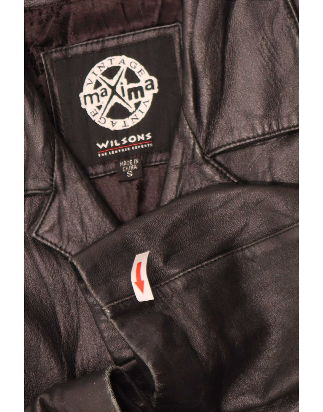 Wilsons Γυναικείο Δερμάτινο Μπουφάν UK 10 Small Black
