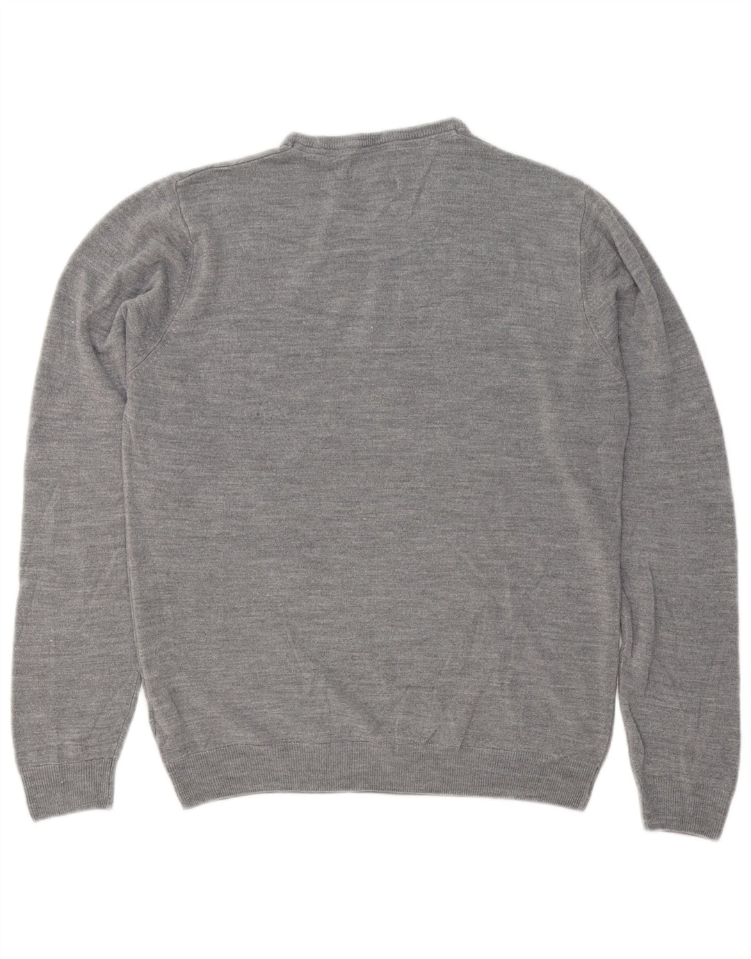 Ανδρικό πουλόβερ Marks & Spencer Regular Fit Crew Neck Jumper Large Grey