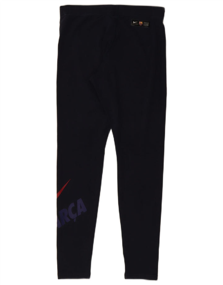 Γυναικεία γραφικά κολάν NIKE UK 12 Medium Navy Blue Cotton