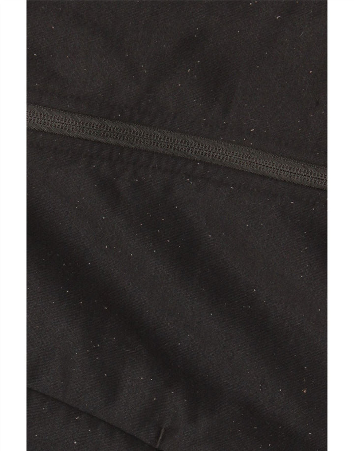 THE NORTH FACE Boys πουλόβερ με φερμουάρ κουκούλα 14-15 ετών XL μαύρο πολυεστέρα