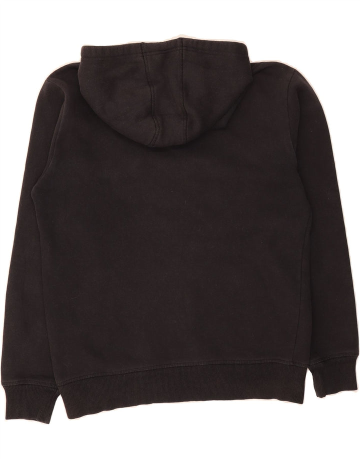 ELLESSE Mens Graphic Hoodie Jumper Medium Black Cotton Vintage Ellesse and Second-Hand Ellesse from Messina Hembry 