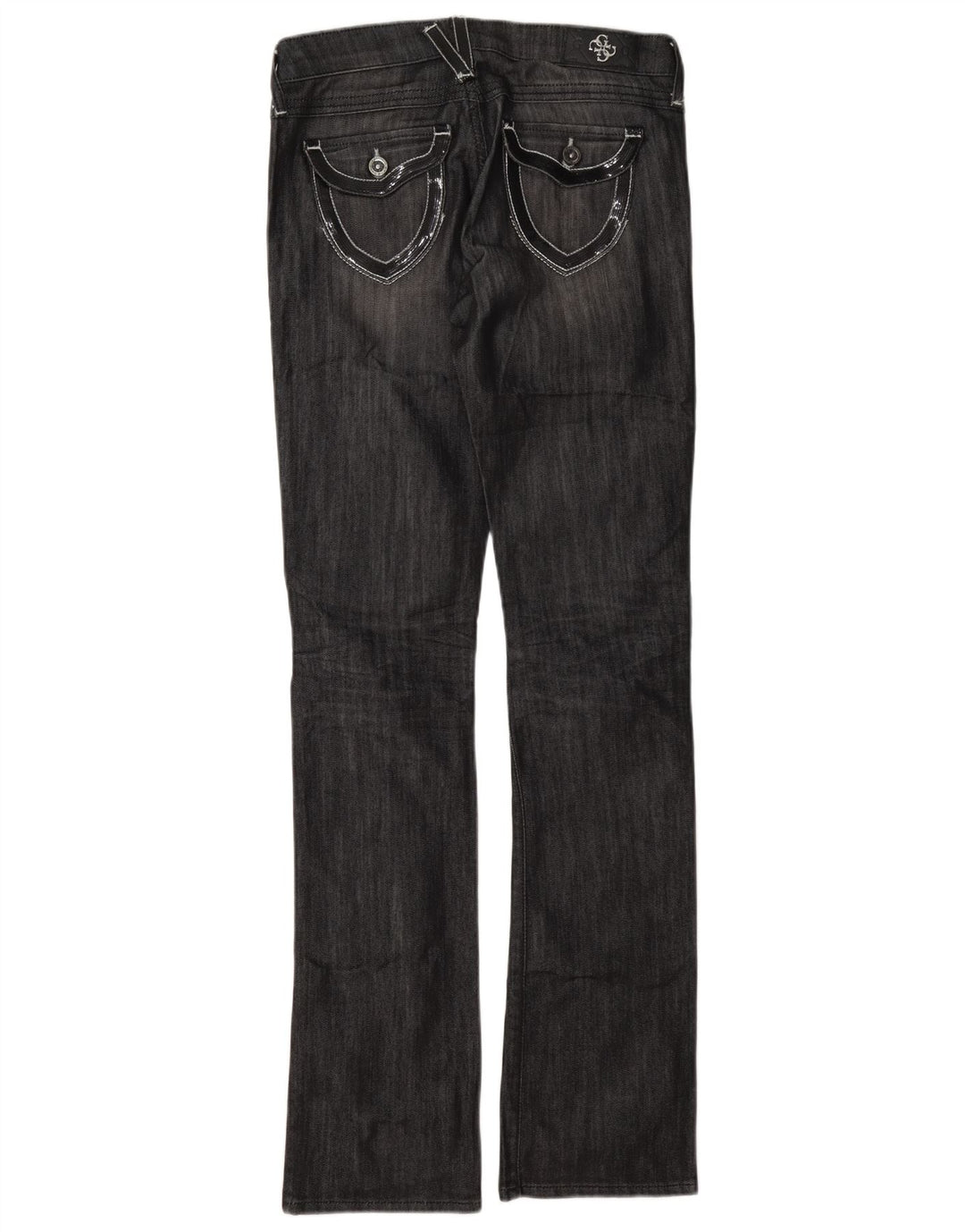 Guess Γυναικείο Bootcut Slim Jeans W26 L33 Γκρι βαμβακερό