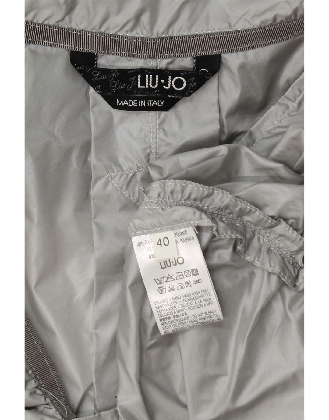 LIU JO Γυναικείο μπουφάν Bolero IT 40 Small Grey Polyamide