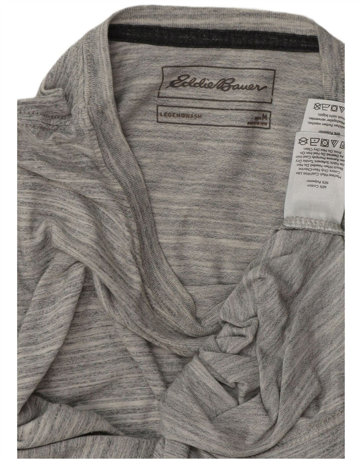Ανδρικό T-Shirt EDDIE BAUER Τοπ μεσαίο γκρι βαμβακερό ριγέ