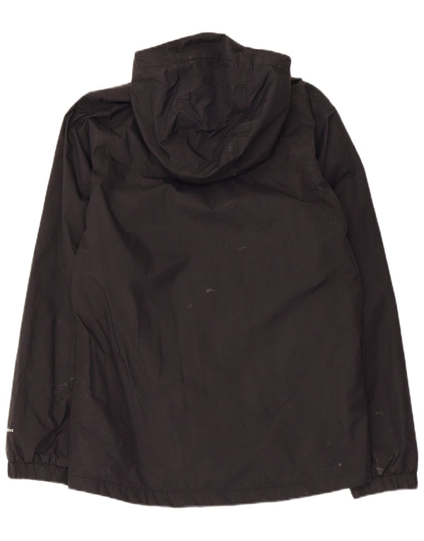 The North Face Boys Hooded Sherpa Windbreaker Jacket 14-15 Years XL Black
