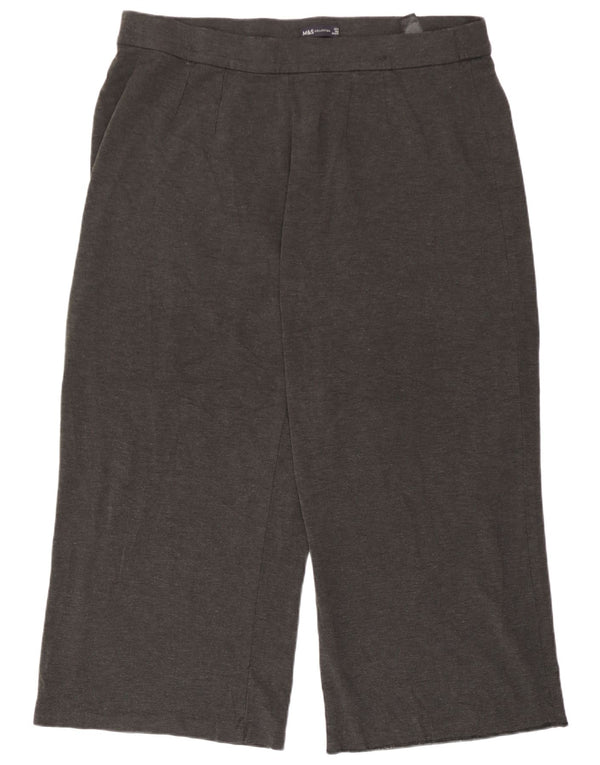 Marks & Spencer Γυναικεία αθλητική φόρμα παντελόνι UK 22 3XL γκρι βισκόζη