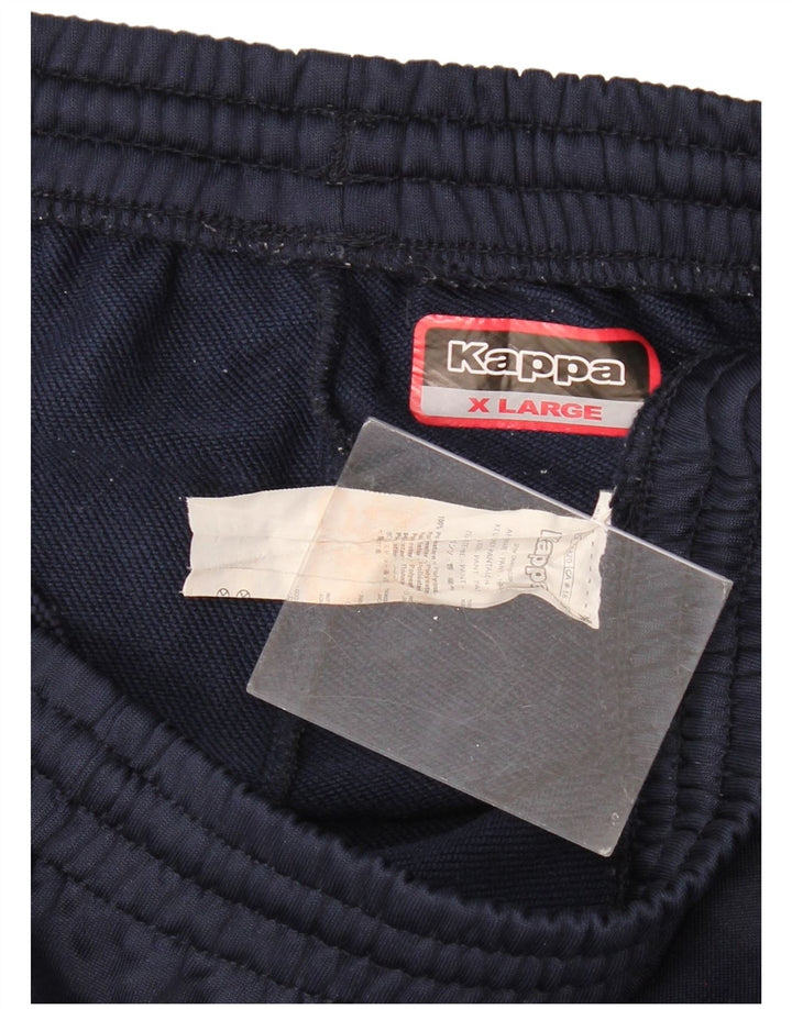 Ανδρική φόρμα γραφικής KAPPA Παντελόνι XL Navy Blue Colorblock Polyester
